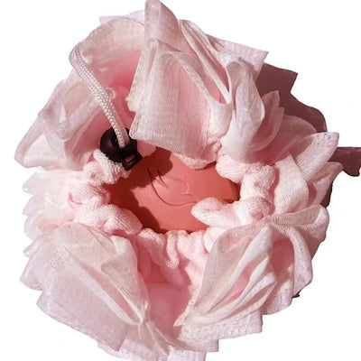 LatherLoom - Pink Bath Loofah (Dual-Function)