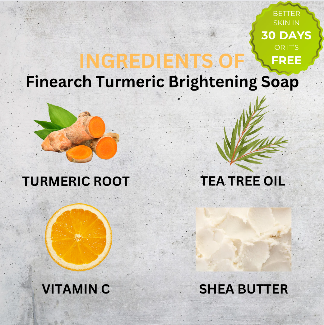 Finearch Turmeric Brightening Soap