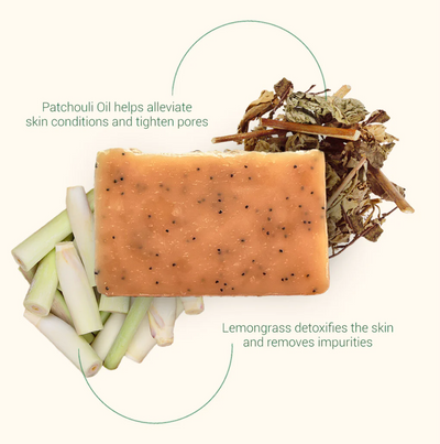 Lemongrass & Patchouli bar soap