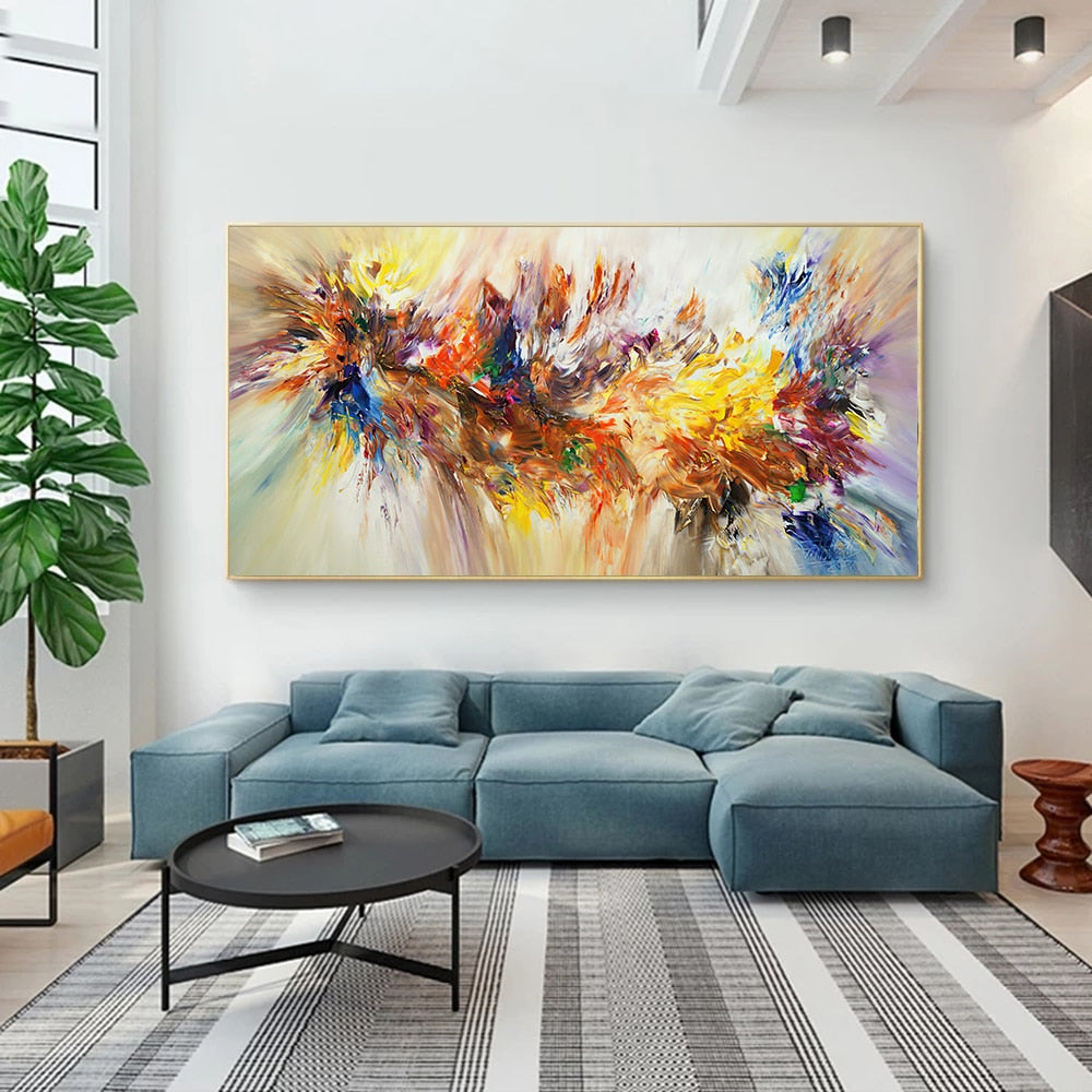 Rainbow Cloud Canvas Art