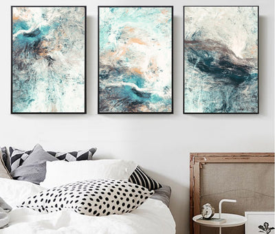 Oceanic Waves Canvas Art